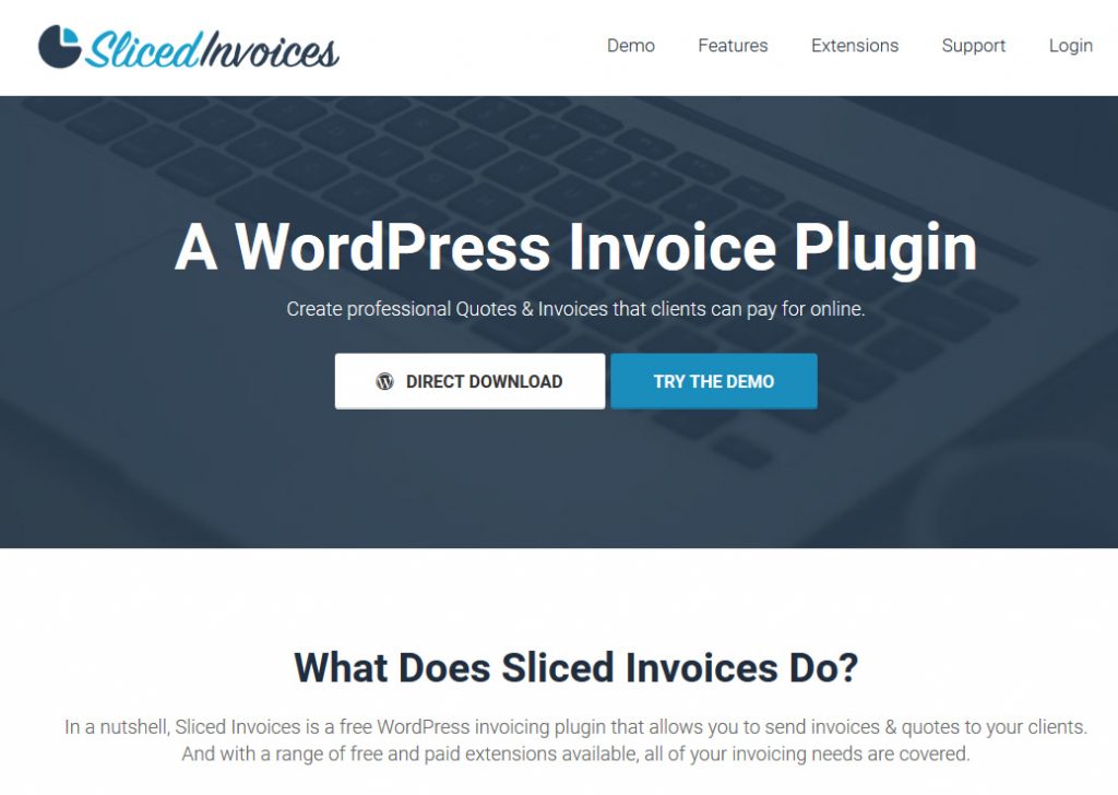 WordPress Invoice Plugin
