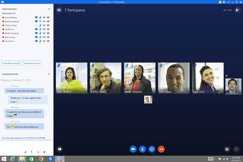 Skype classroom